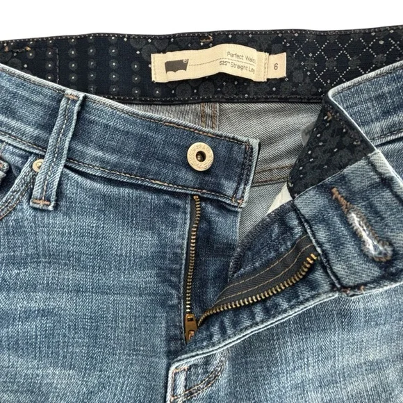 Levi's 525 Perfect Waist Straight Leg Jeans - Picture 4 of 14